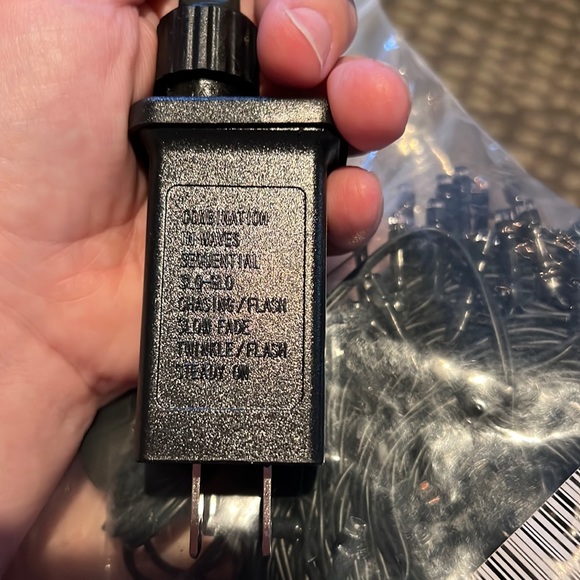 Set of 2 OUTYLTS Christmas String Lights 108ft EACH and Multicolored/ LED - Picture 4 of 7